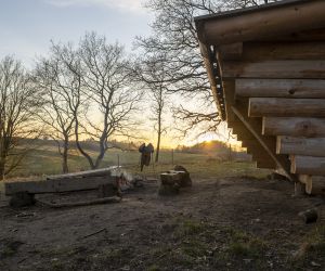 Anders på sheltertur i bastbjerg shelter