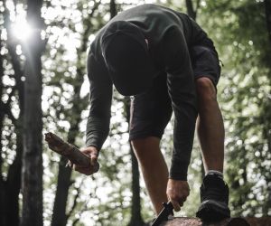 Anders på sheltertur til gribskov