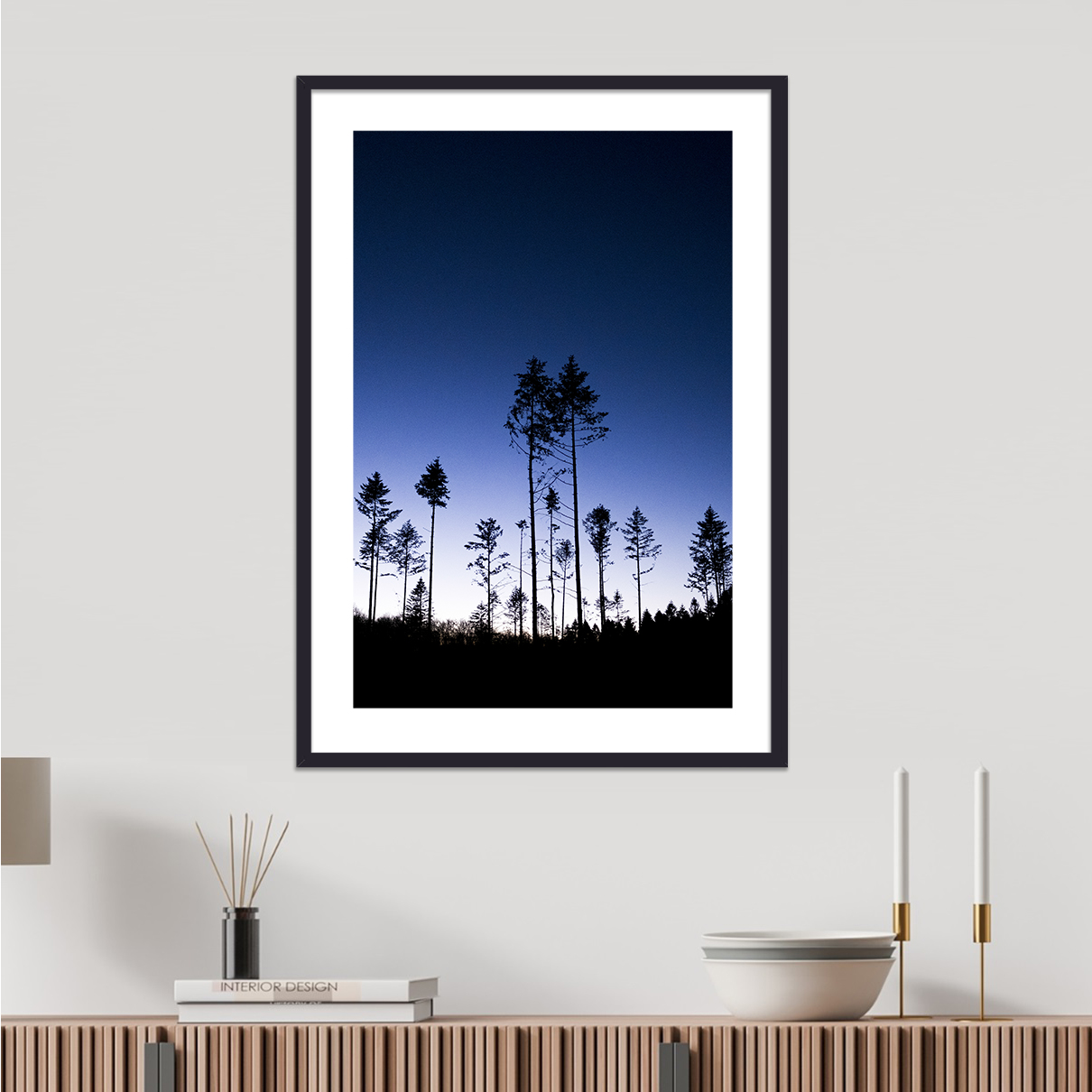 Aften stemning i Farum