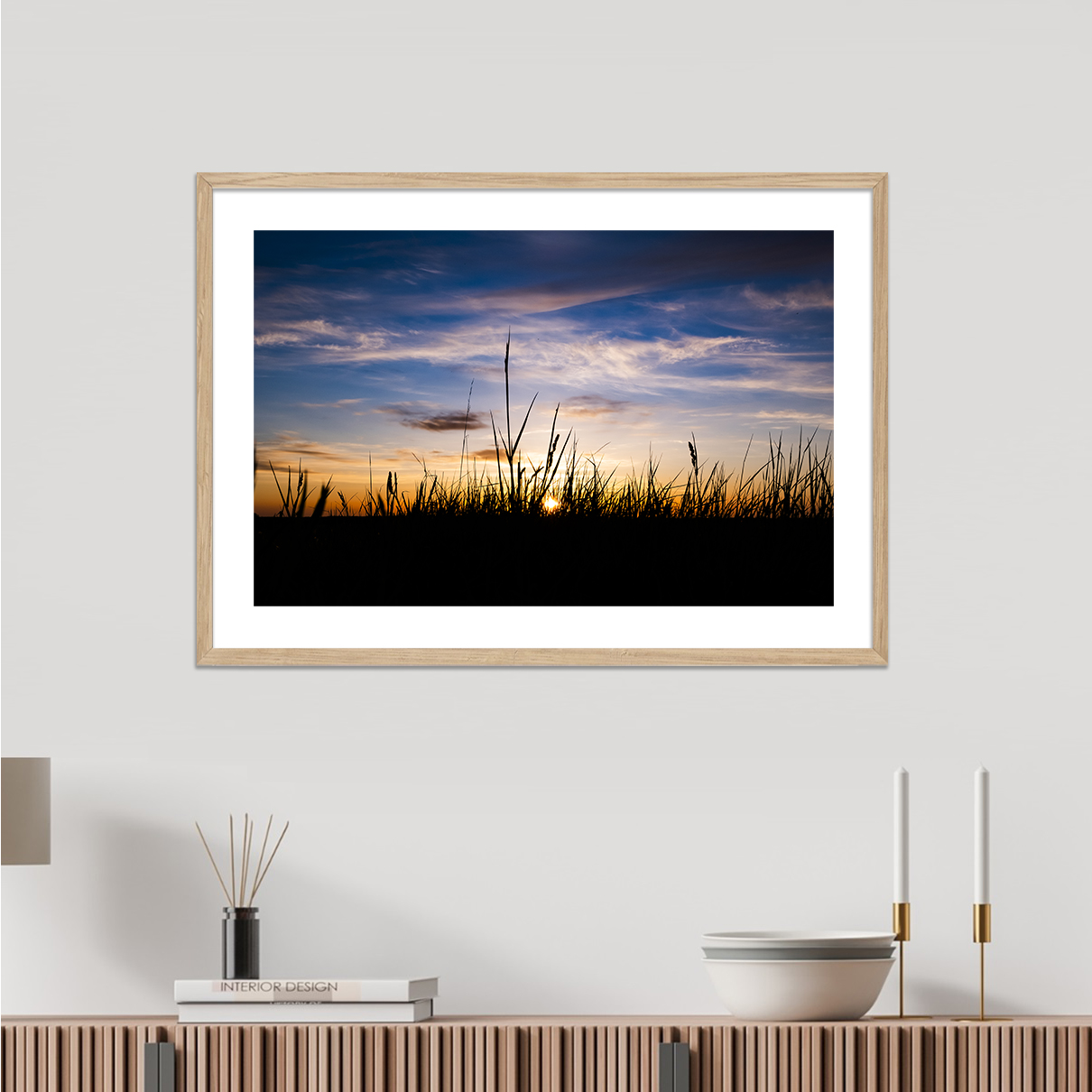 Solnedgang i Jørlunde