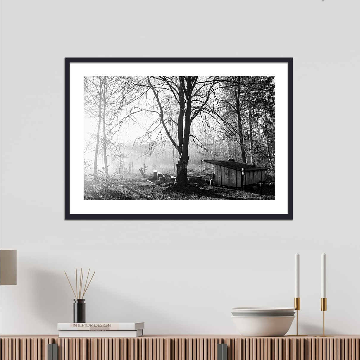 Lyset i i tennisskoven i Ølstykke